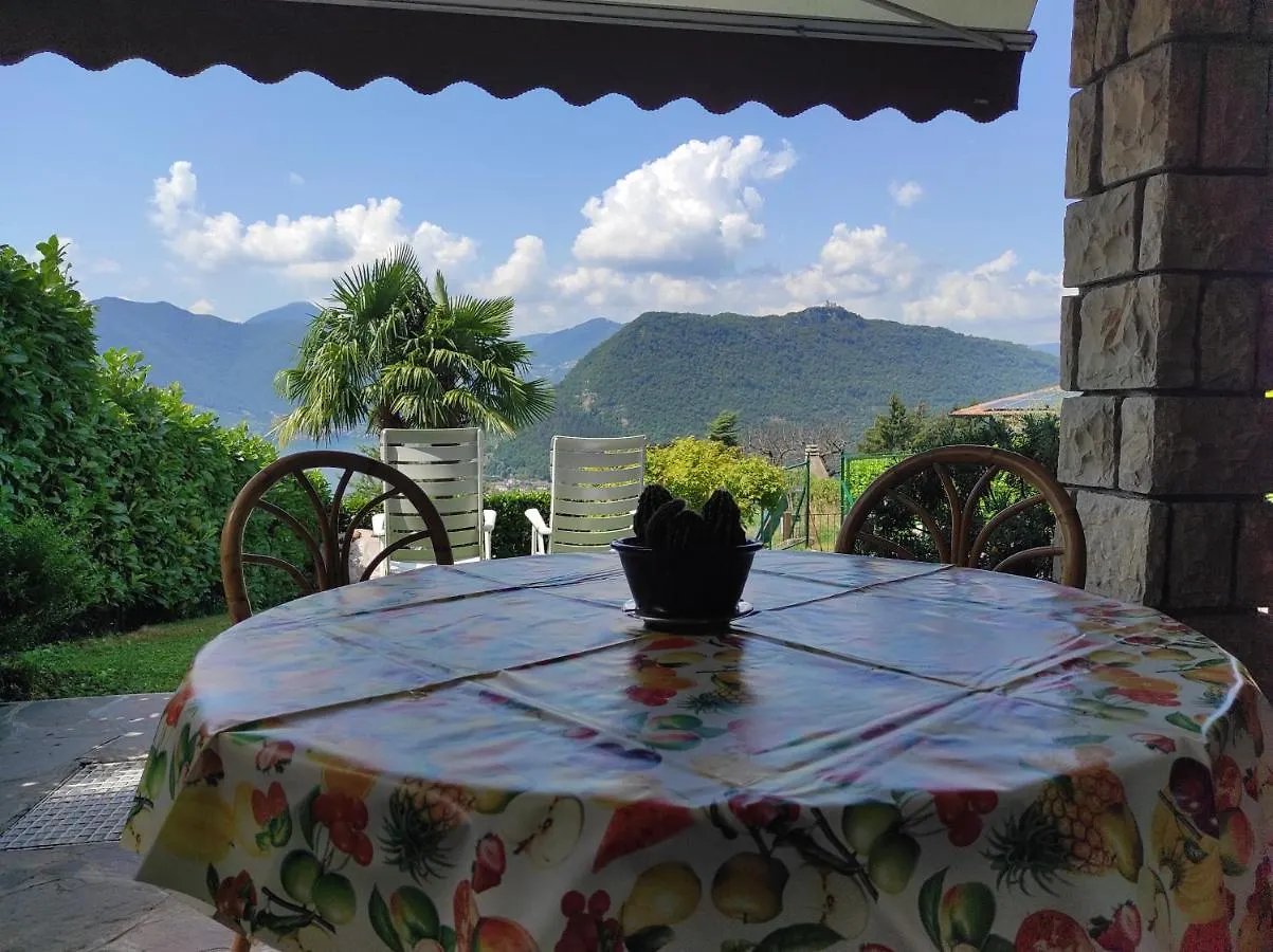 Casadolcelago Sulzano Villa Con Giardino Vista Lago Parking Free