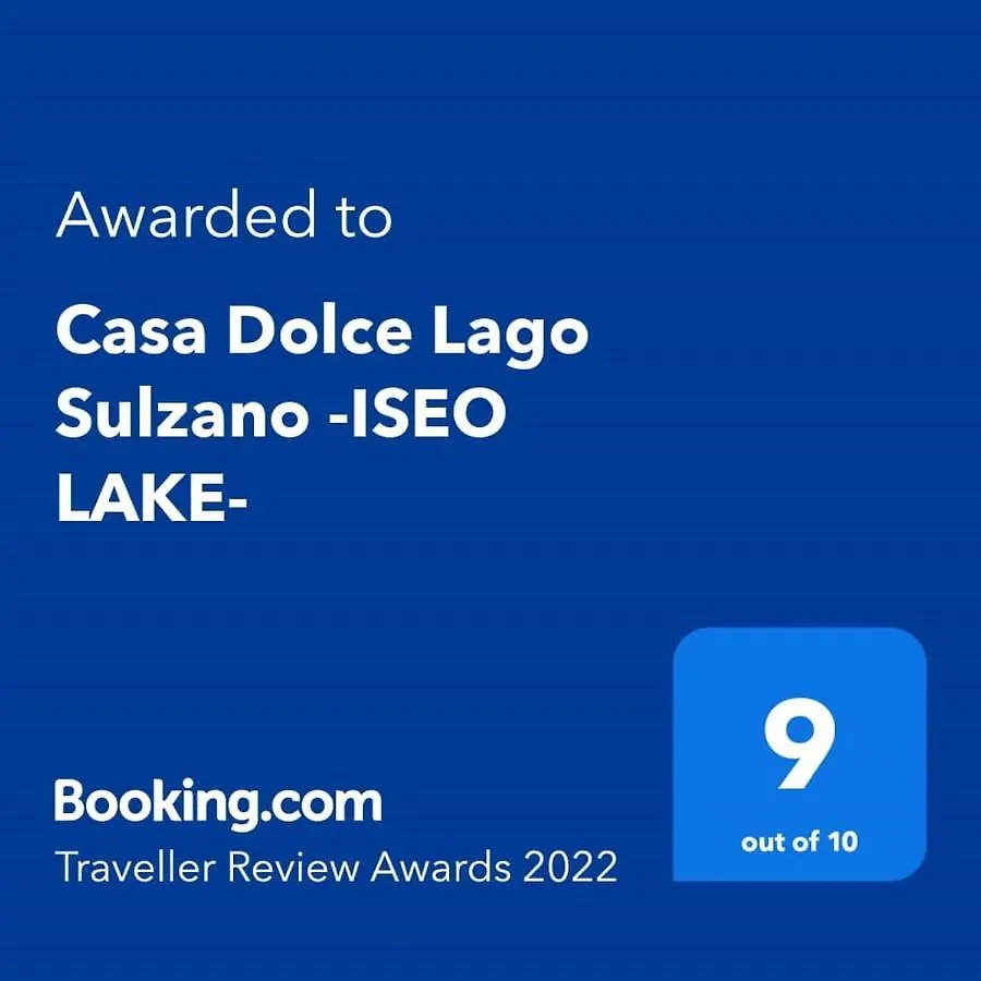 Casadolcelago Sulzano Villa Con Giardino Vista Lago Parking Free